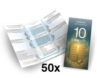 Die Zehn Gebote I Flyer | 50×