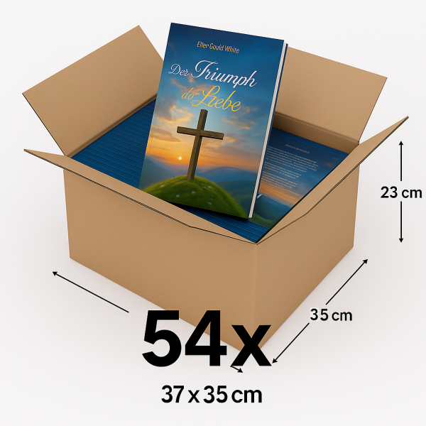 Der Triumph der Liebe  | Projekt 7 – Logo & Kontakt | 54er-Karton