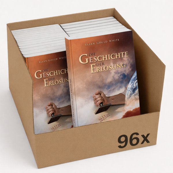 Die Geschichte der Erlösung  | Projekt 7 – Logo & Kontakt | 96er-Karton