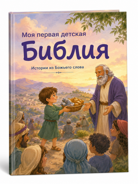 Meine erste Kinderbibel – Die Speisung der Fünftausend - Russisch