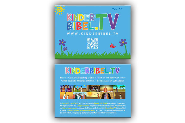 KinderBibelTV - Postkarten | 50x